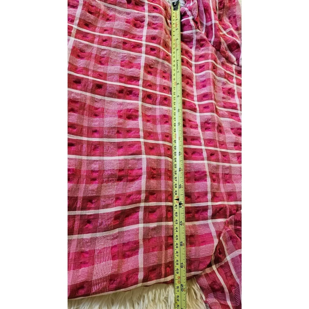 Madewell plaid puff